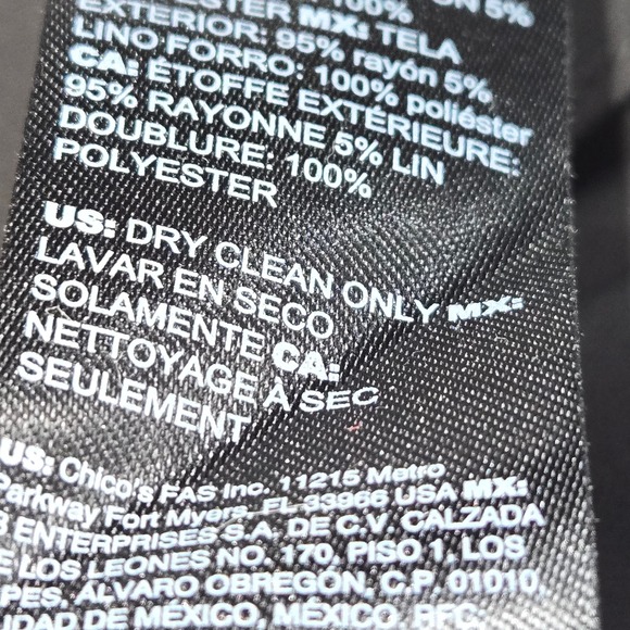 White House Black Market Dress Women Large Geometric Sleeveless L Classic Office - Picture 12 of 12